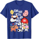Oink Baa Neigh Cluck Moo I'm Three 3 Farmer 3rd Birthday T-Shirt - T-Shirt | Royal
