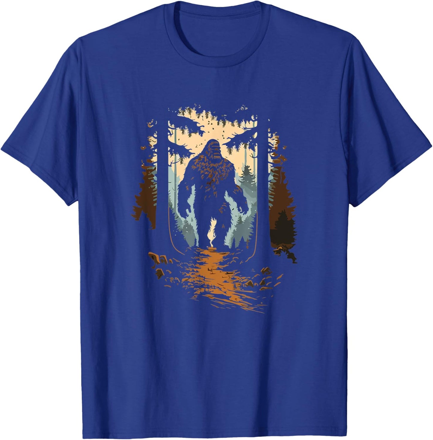 Bigfoot T-Shirt - T-Shirt | Royal