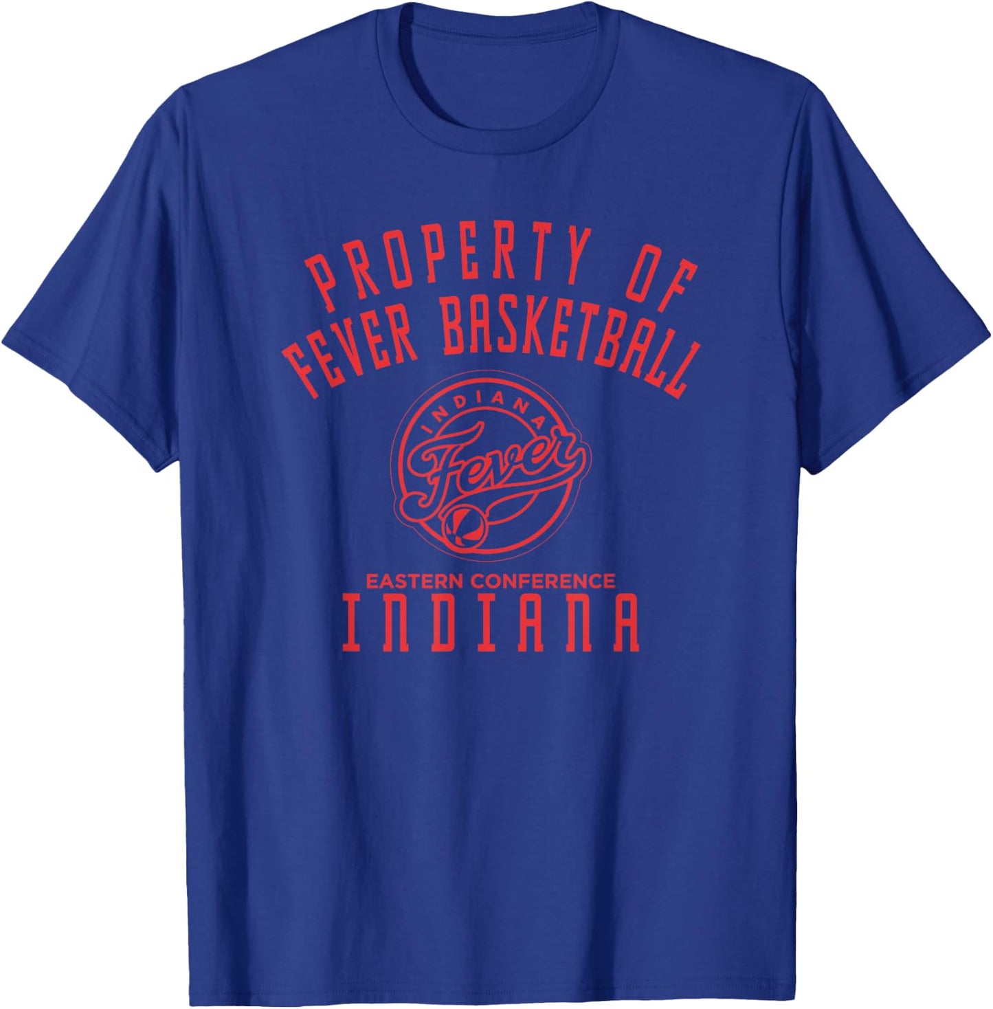 WNBA Property of Indiana Fever Licensed T-Shirt - T-Shirt | Royal