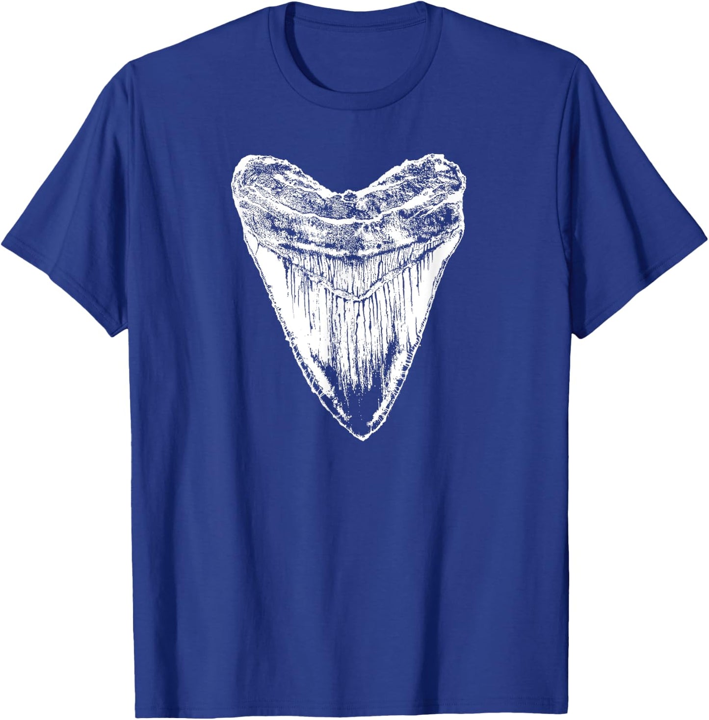 Fossil hunters Megalodon tooth T-Shirt - T-Shirt | Royal