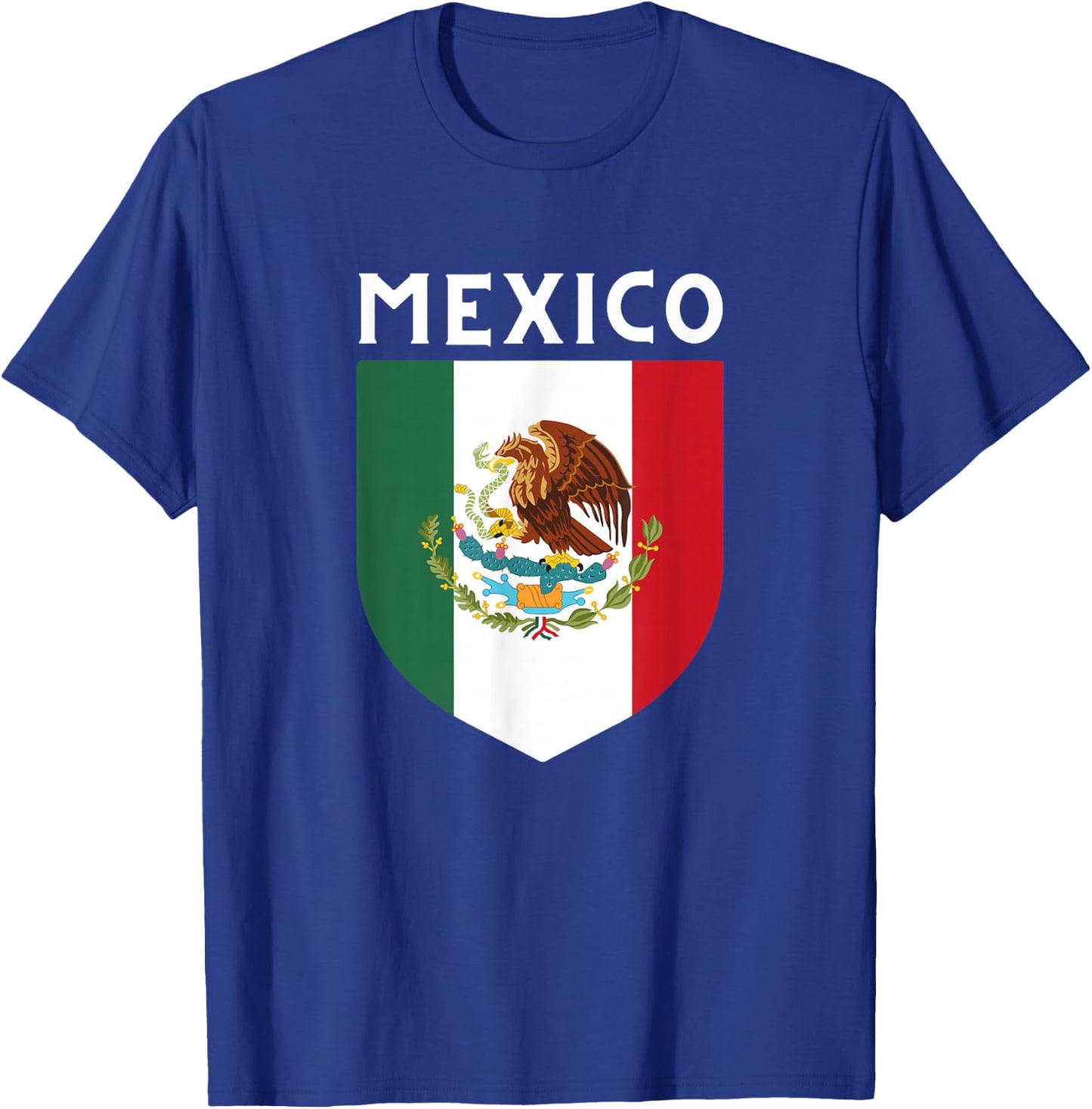 Mexico Mexican Flag Mexicans Apparel Men Women Kids T-Shirt - T-Shirt | Royal
