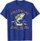 Fishers Of Men Retro Vintage Christian Bible Gift T-Shirt - T-Shirt | Royal