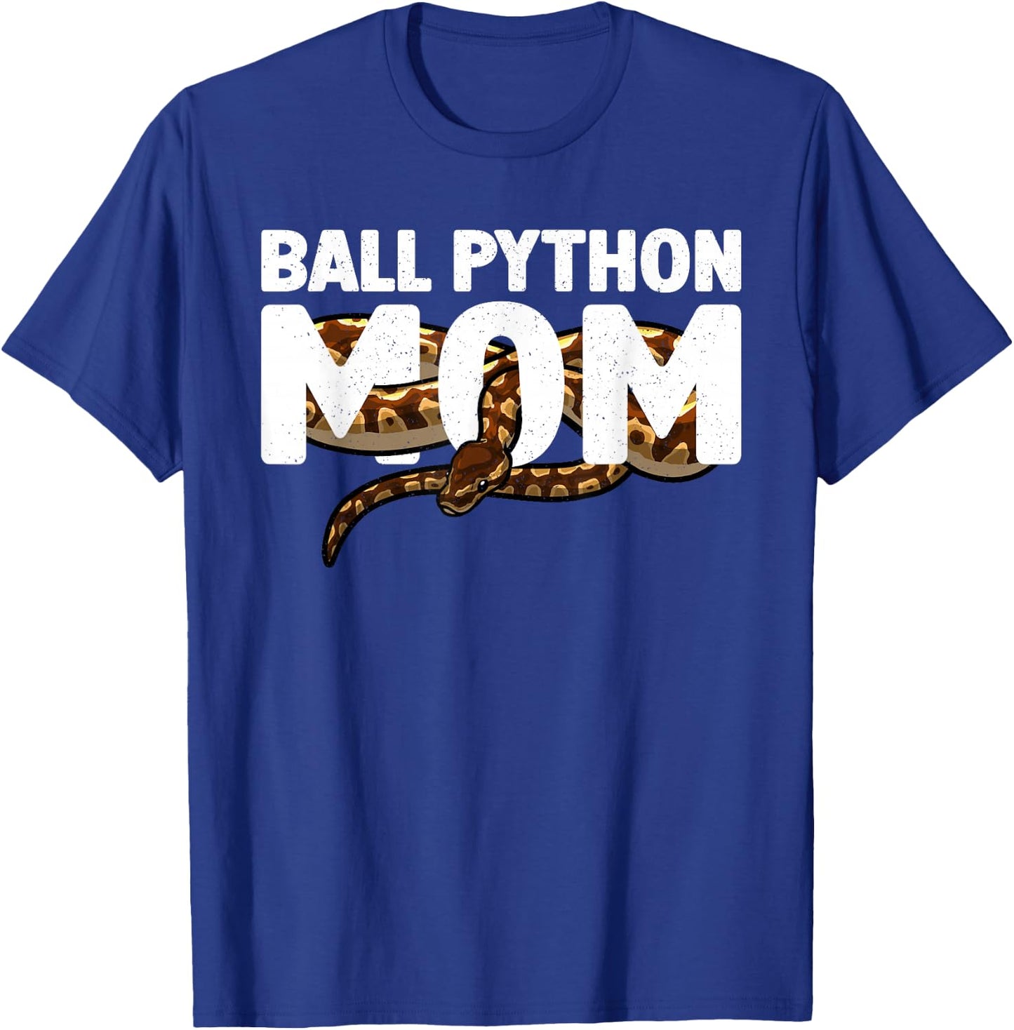 Cool Ball Python Mom Art Girls Snake Ball Python T-Shirt - T-Shirt | Royal