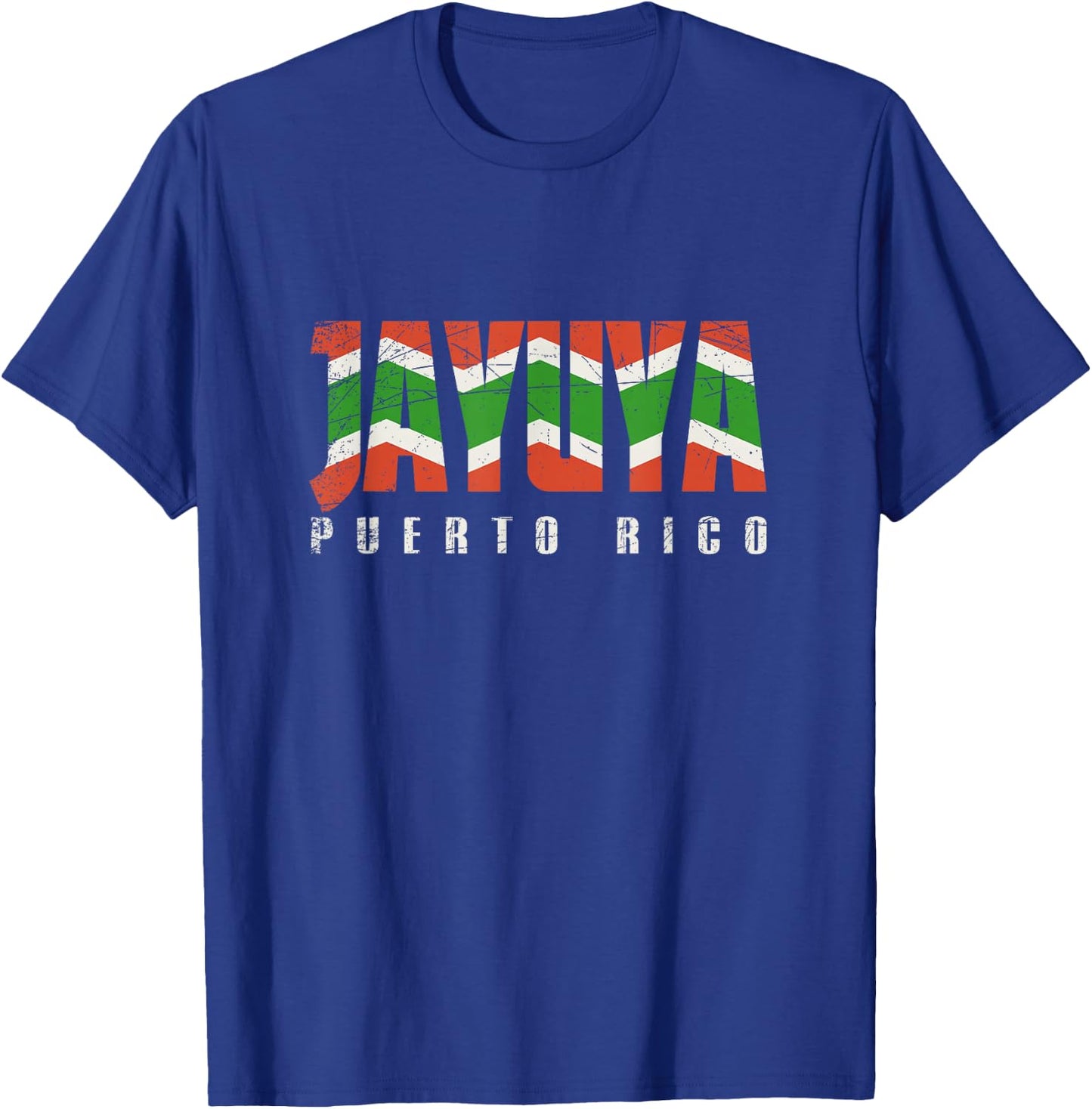 Jayuya City in Puerto Rico, Jayuya Flag T-Shirt - T-Shirt | Royal