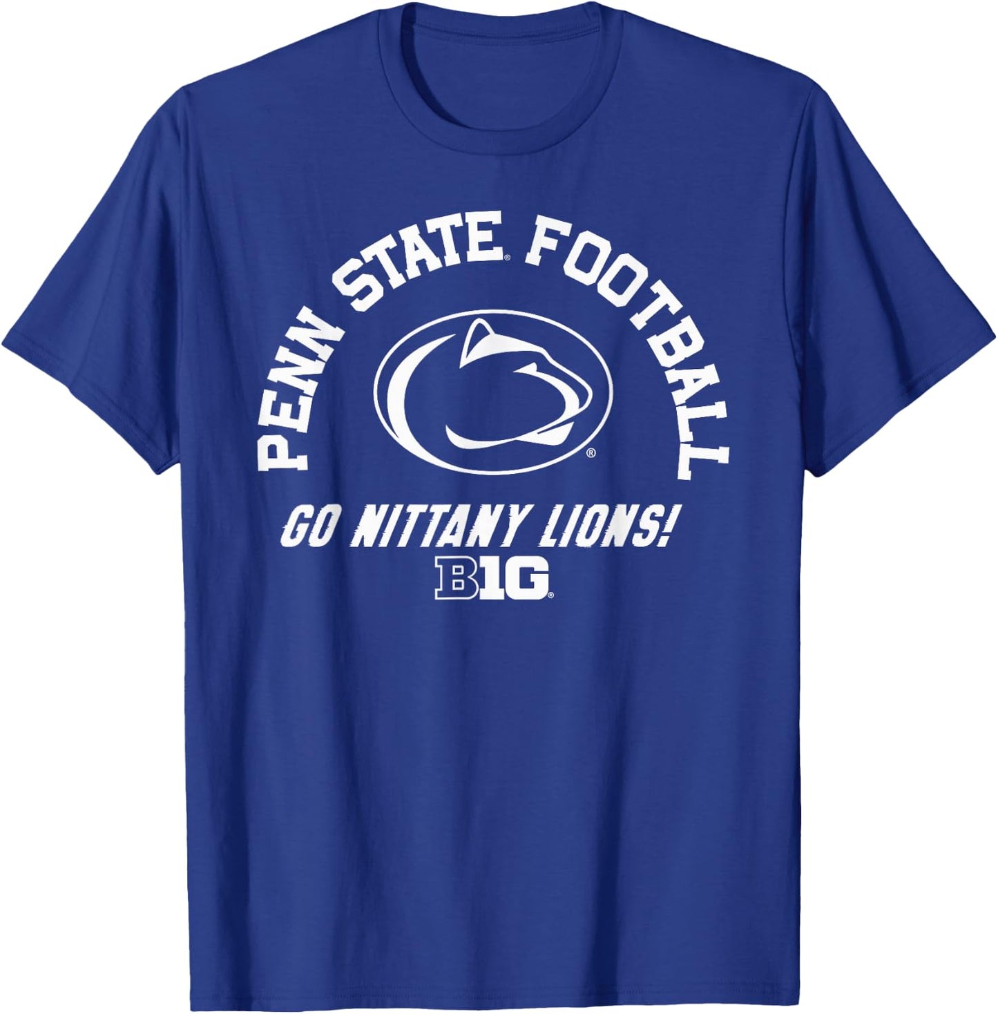 Penn State Nittany Lions Big 10 Football Officially Licensed T-Shirt - T-Shirt | Royal