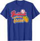 Funny Baseball and Tacos Mexican Food Men Women Boys Girls T-Shirt - T-Shirt | Royal