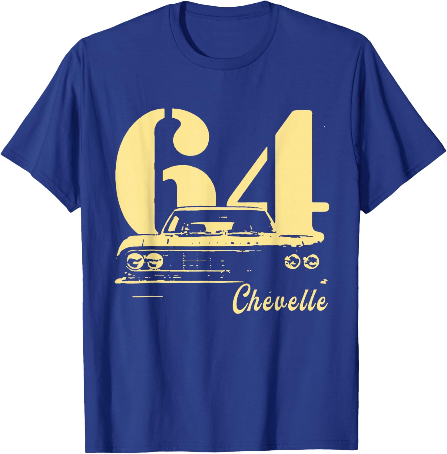 1964 64 Chevelle SS Trending Chevys Muscle Car T-Shirt - T-Shirt | Royal