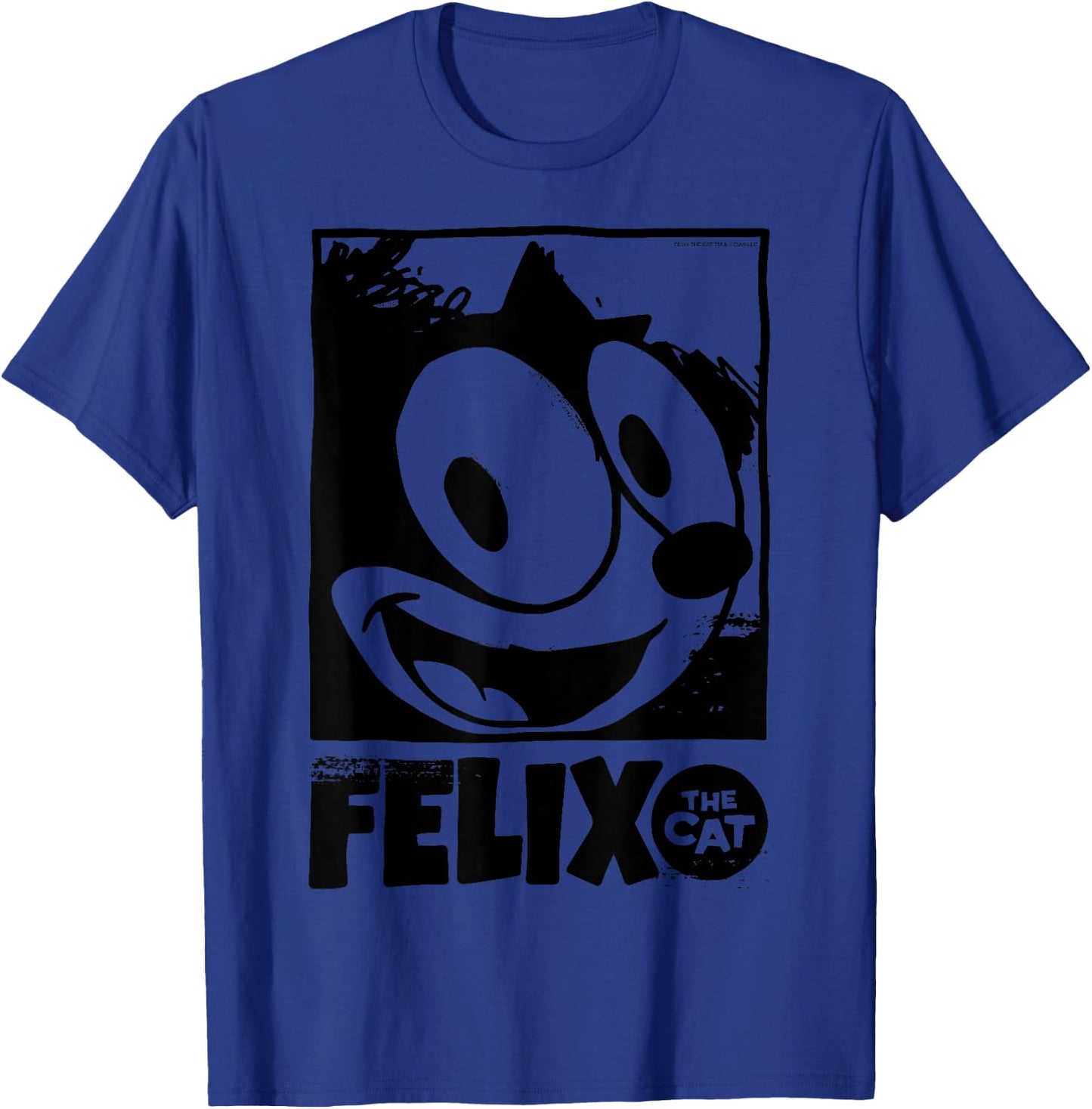 Felix The Cat Portrait T-Shirt - T-Shirt | Royal