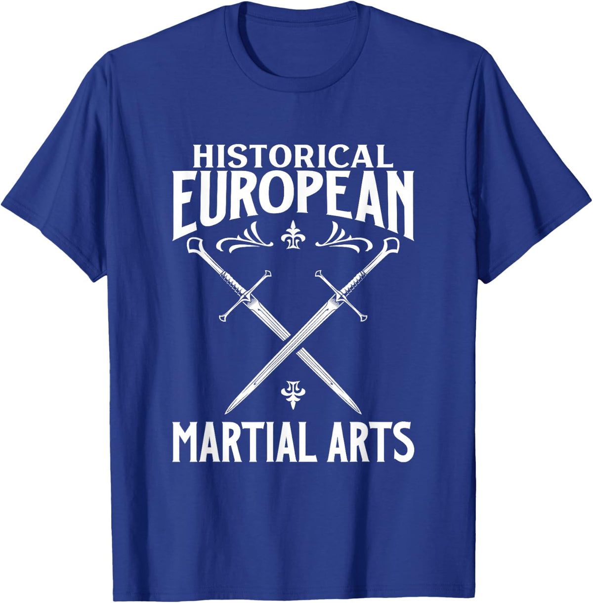 Swordsman - HEMA T-Shirt - T-Shirt | Royal