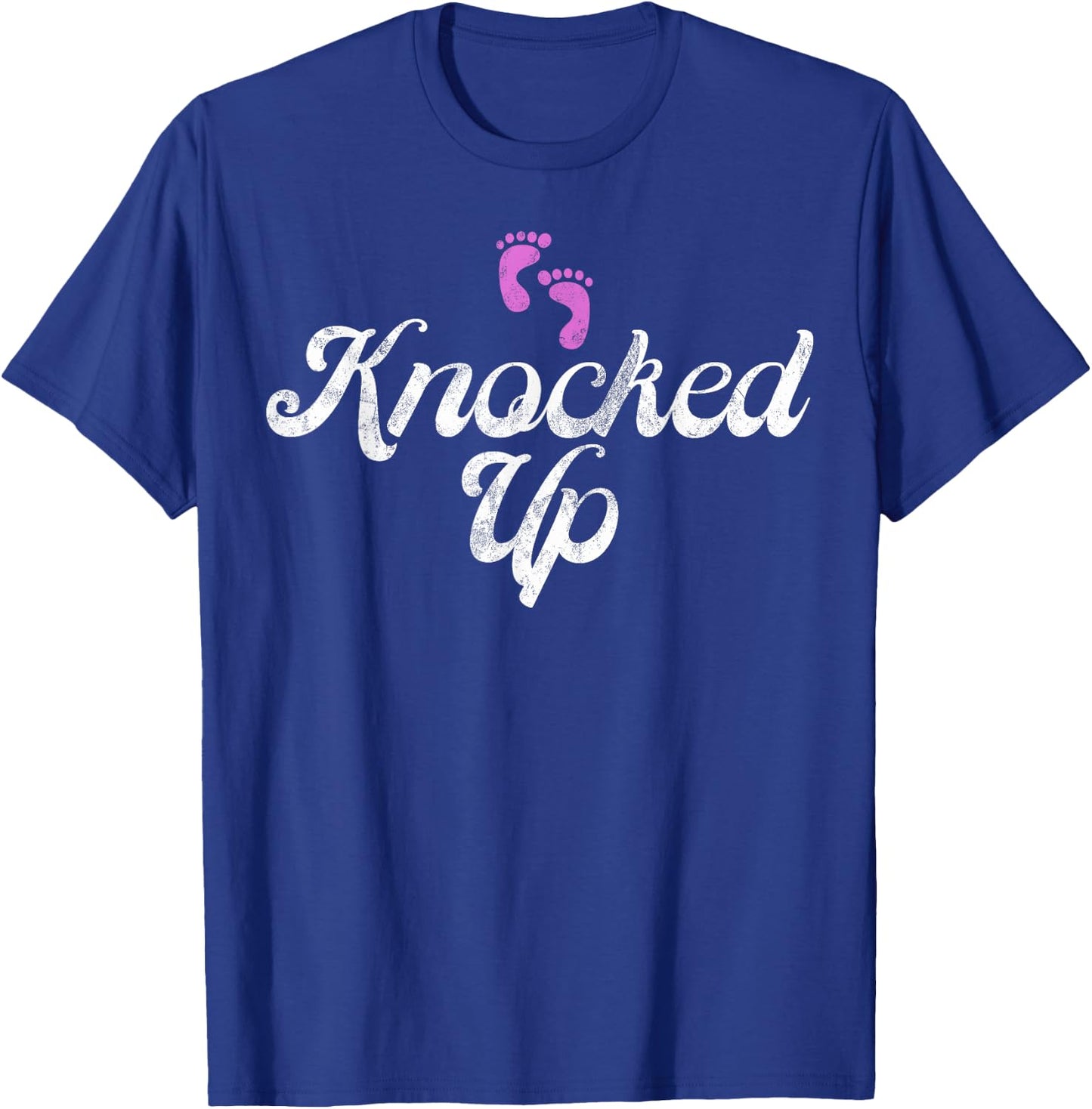 Knocked Up Baby Shower T-Shirt - T-Shirt | Royal