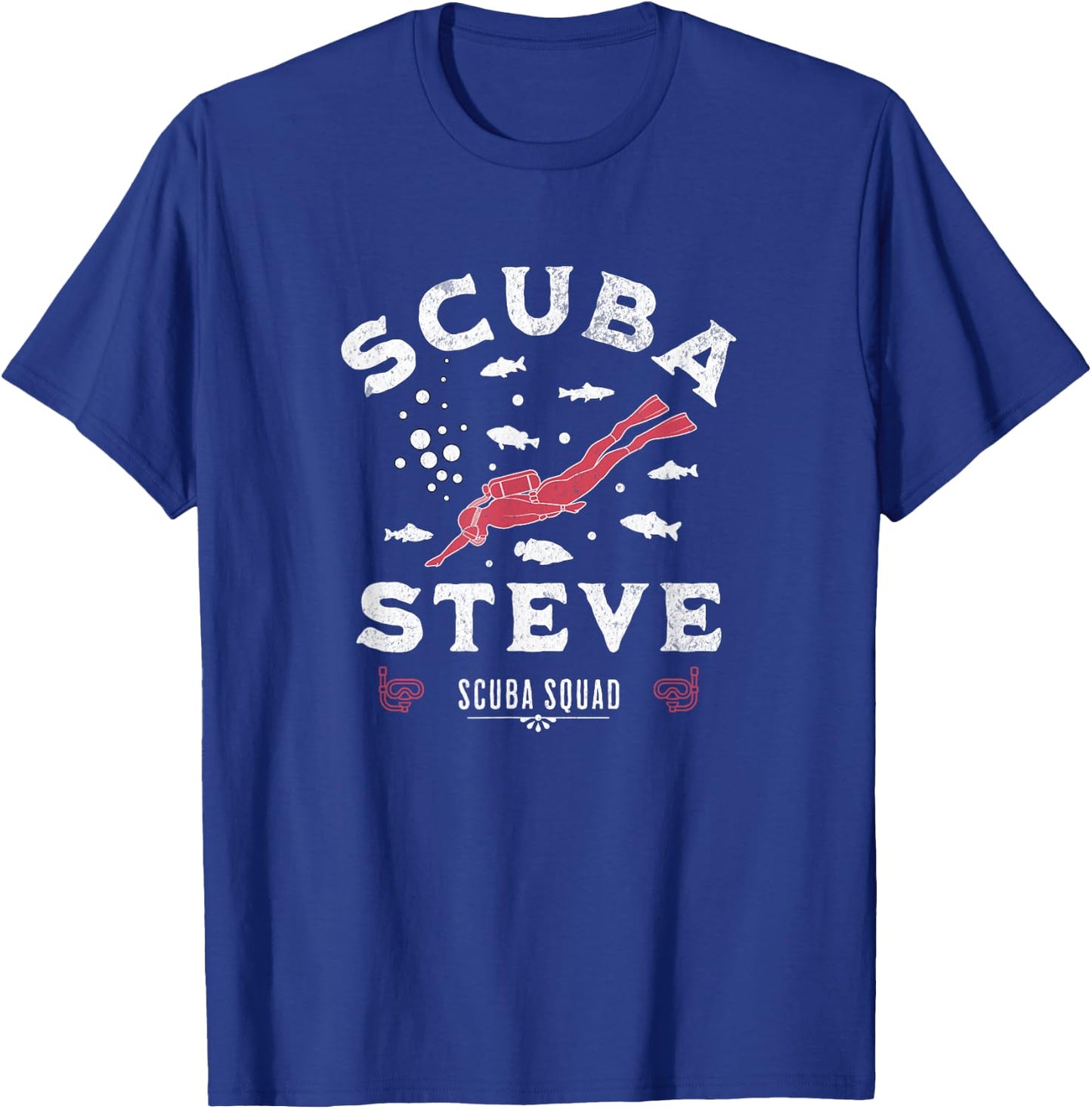 Scuba Steve's Scuba Squad T-Shirt - T-Shirt | Royal