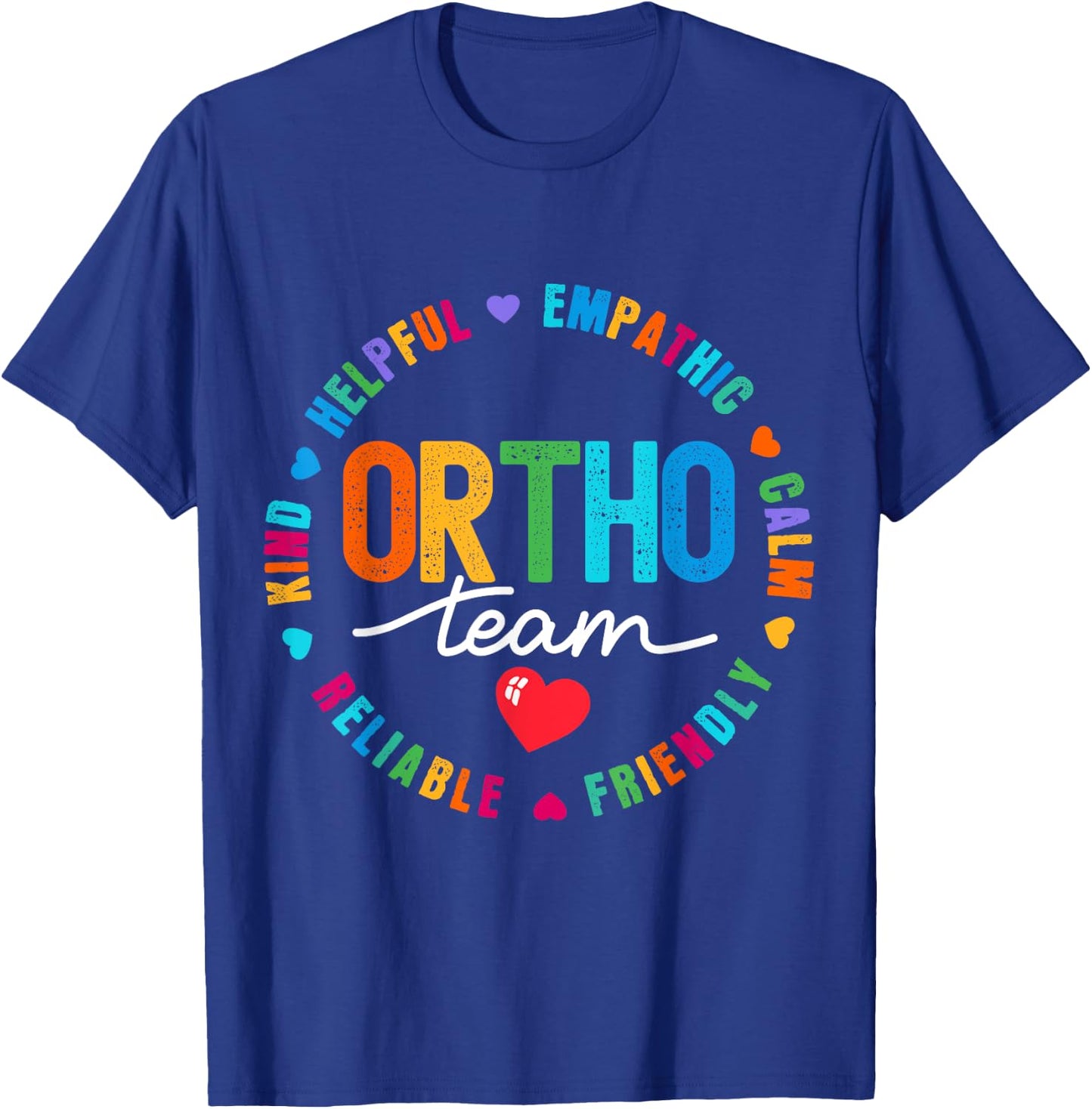 Cute Ortho Team Orthopedics Nurse Doctor Assistant T-Shirt - T-Shirt | Royal