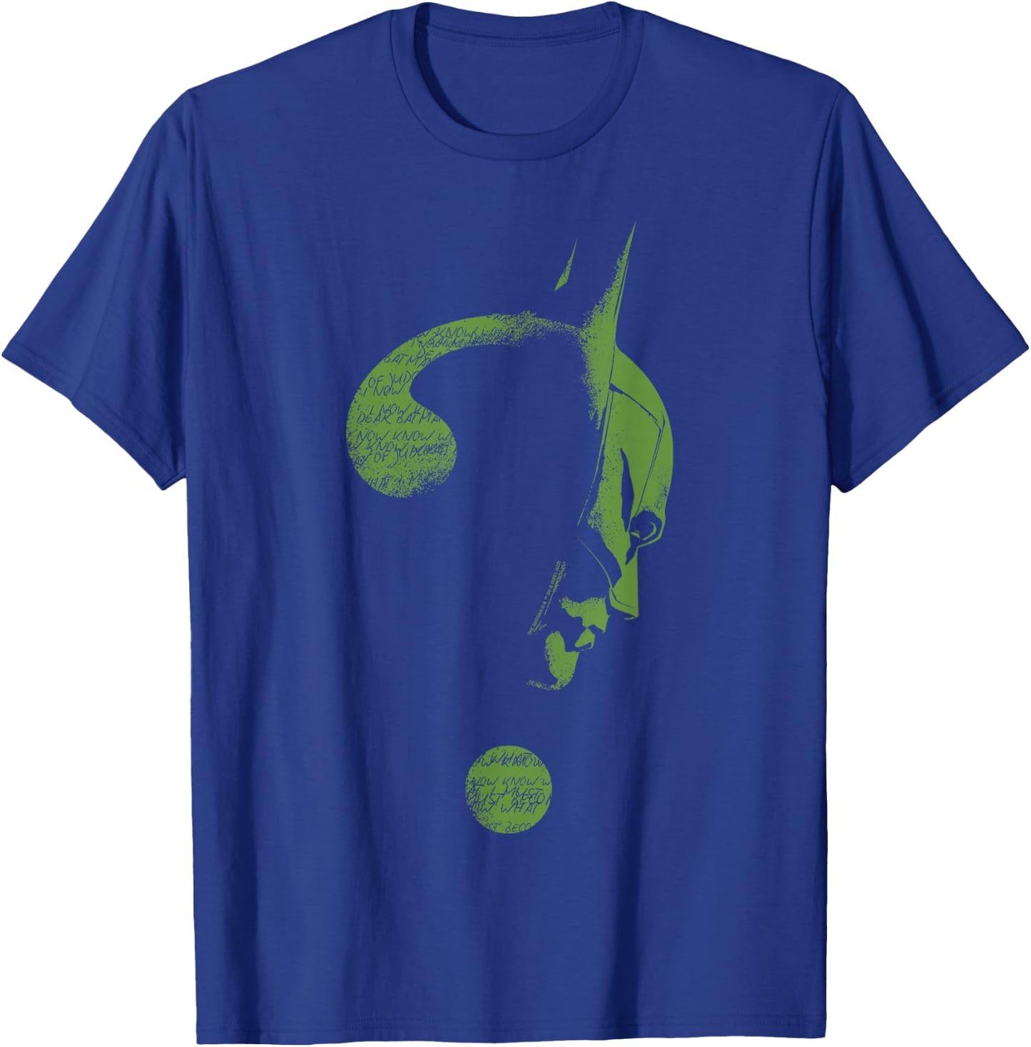 The Batman Question Mark T-Shirt - T-Shirt | Royal