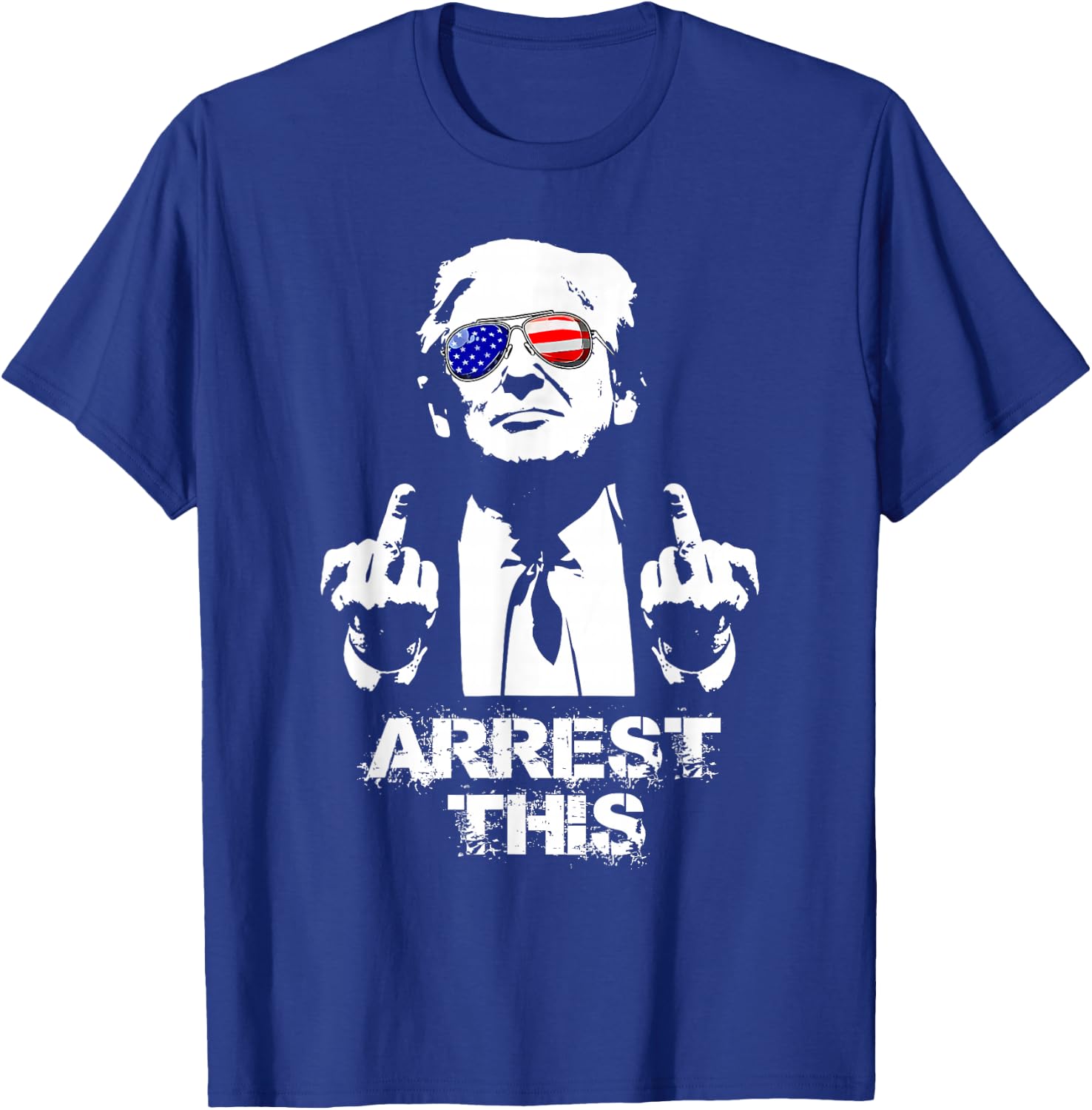 Trump Arrest This T-Shirt - T-Shirt | Royal