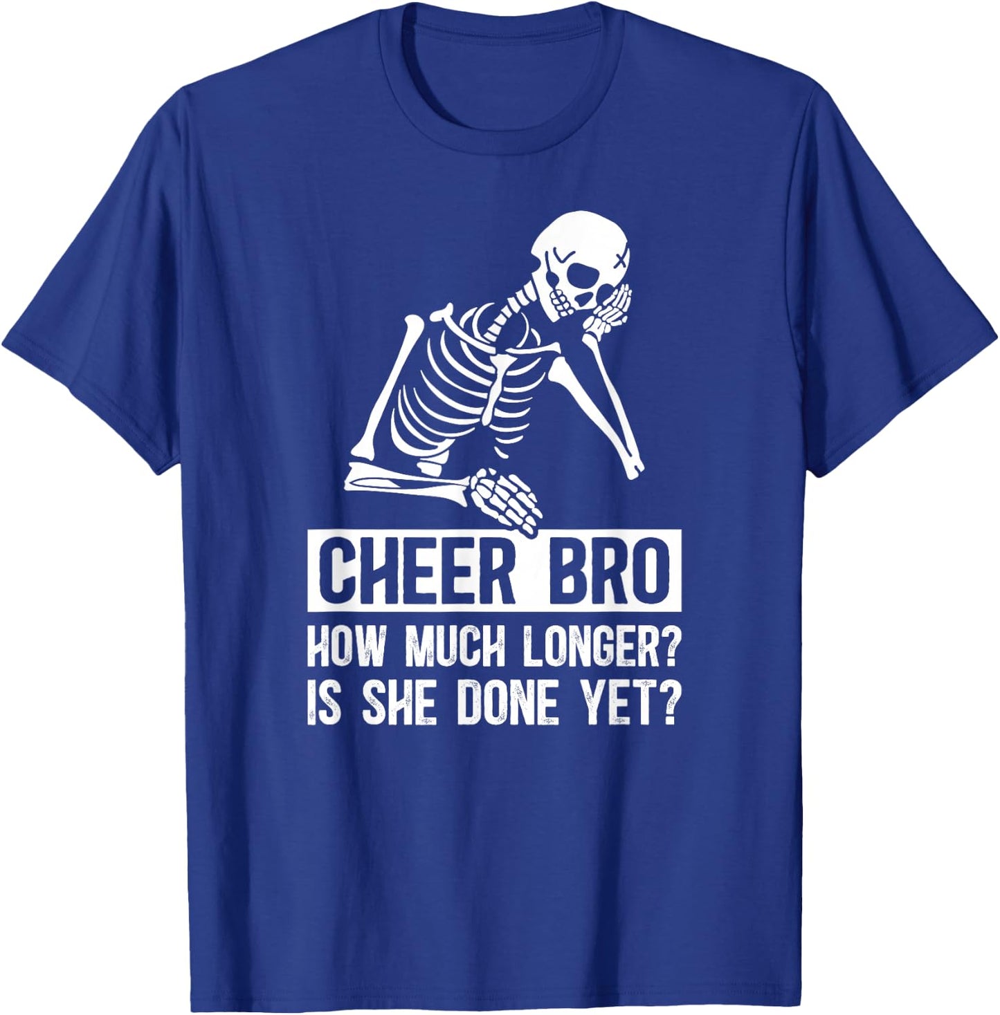 Cheer Brother Funny Cheerleader Brother Cheerleading Brother T-Shirt - T-Shirt | Royal