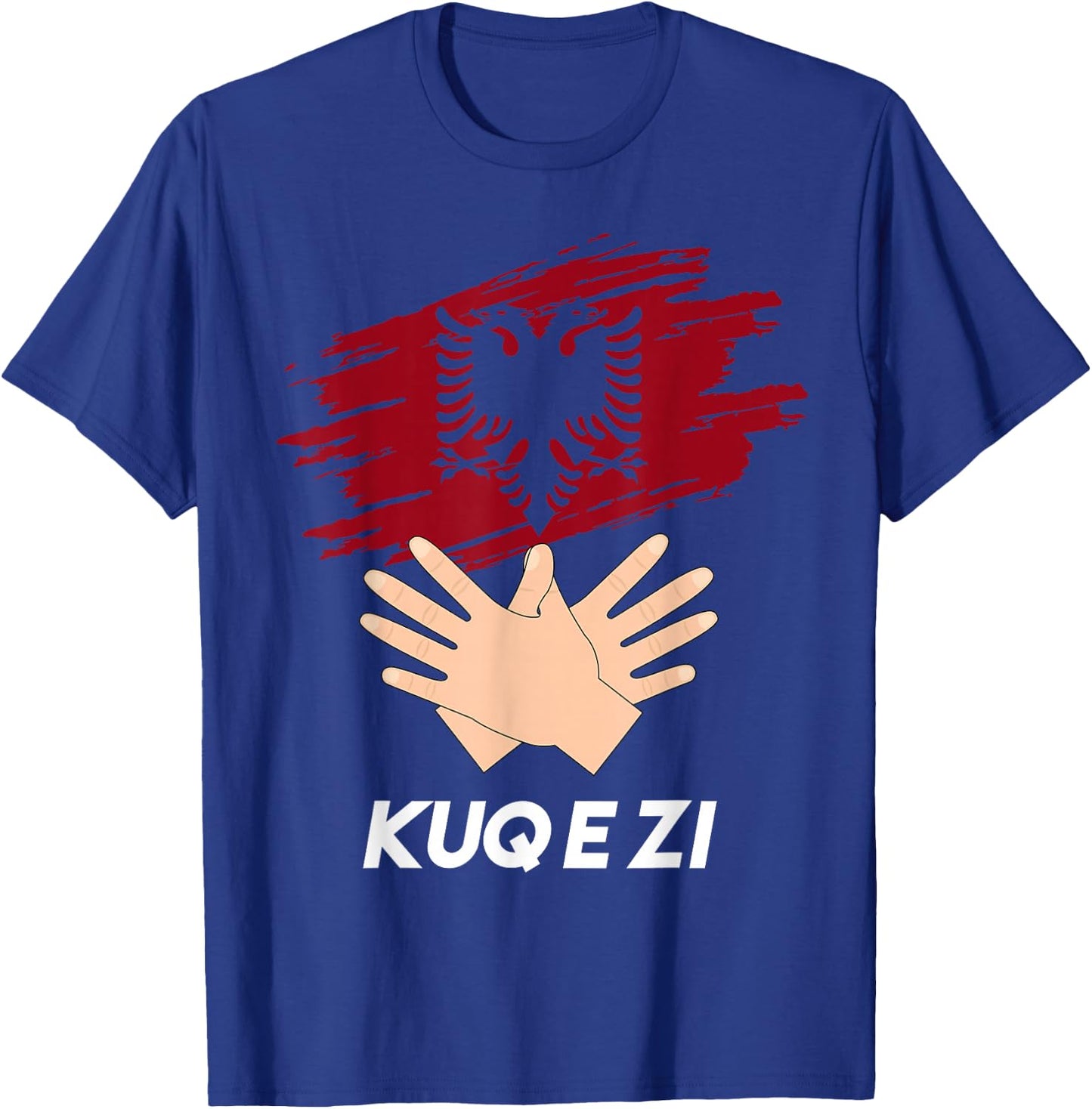Albanian Flag Shqip Shqiponja Albanian Eagle Albania T-Shirt - T-Shirt | Royal