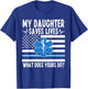 My Daughter Saves Lives EMT Dad Of An EMT Father T-Shirt - T-Shirt | Royal