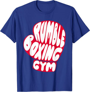 Vintage Boxing Gloves Rumbe Boxing Gym T-Shirt - T-Shirt | Royal