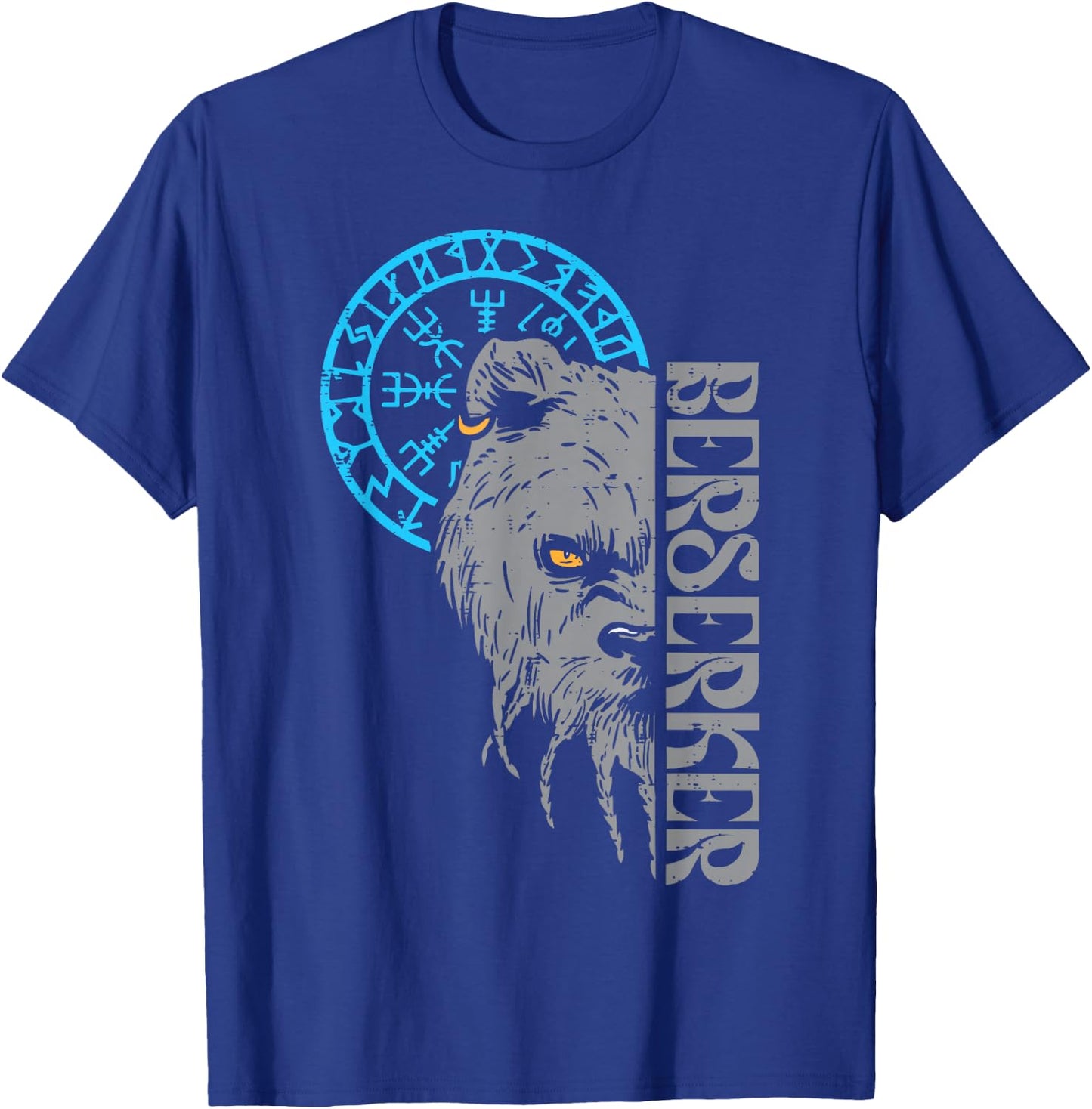 Viking Bear Berserker Norse Mythology Men Boys Kids Women T-Shirt - T-Shirt | Royal