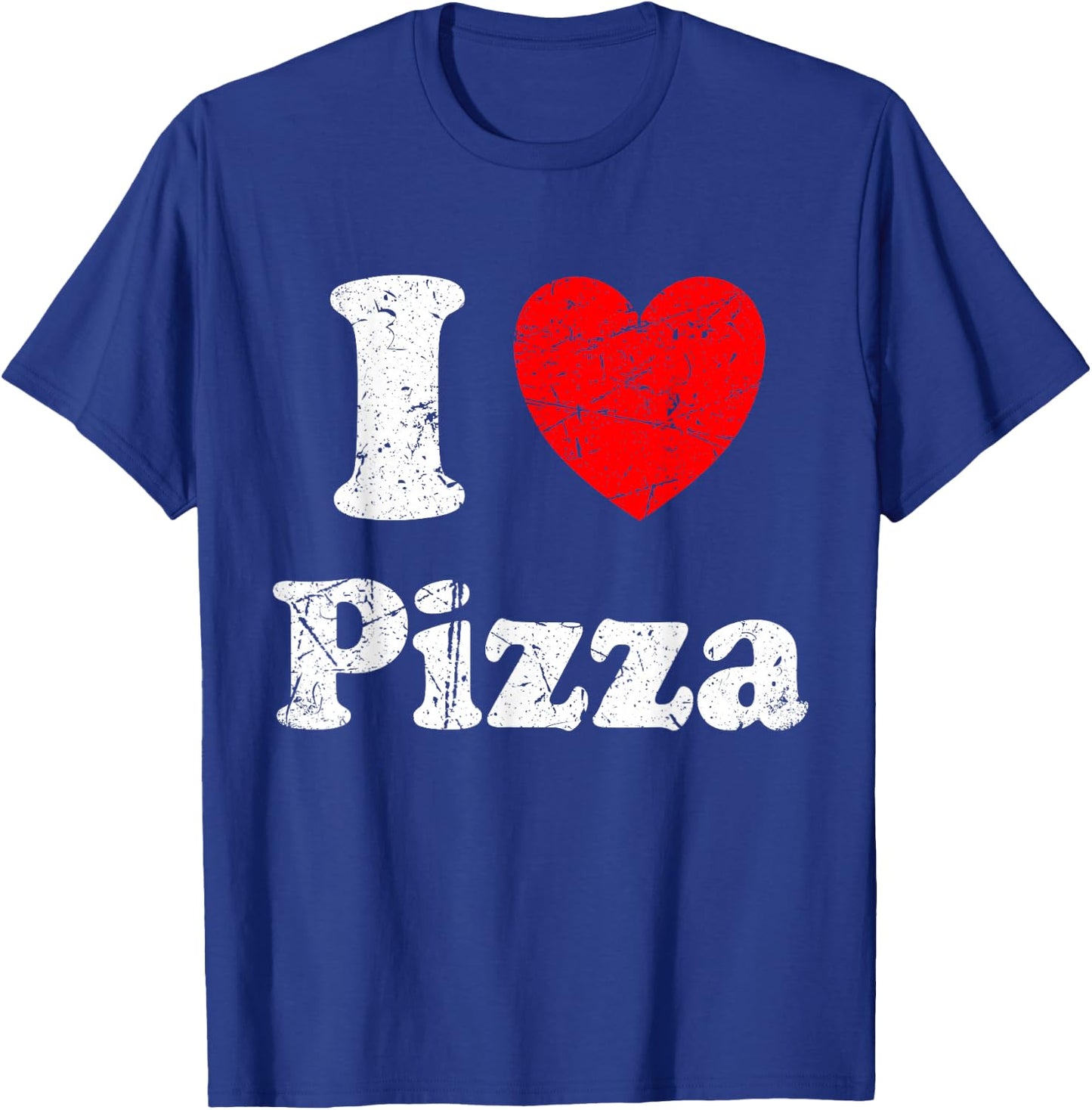 I Love Pizza Graphic T-Shirt - T-Shirt | Royal