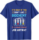 Biochemist Microbiologist Smart People Job Biochemistry T-Shirt - T-Shirt | Royal