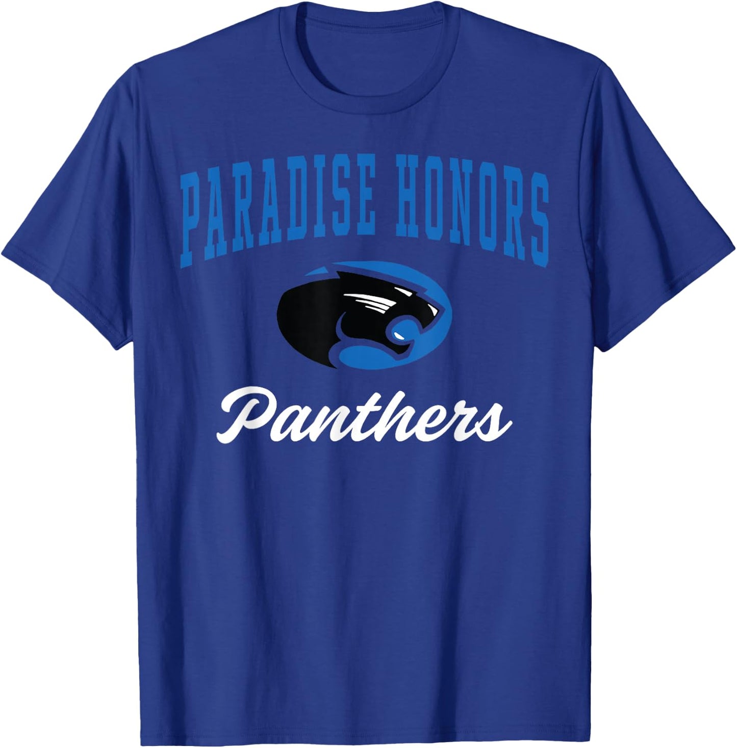 Paradise Honors High School Panthers C3 T-Shirt - T-Shirt | Royal