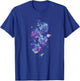 GALAXY FLORAL Graphic T-Shirt - T-Shirt | Royal