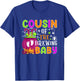 Cousin of Brewing Baby Halloween Theme Baby Shower Spooky T-Shirt - T-Shirt | Royal