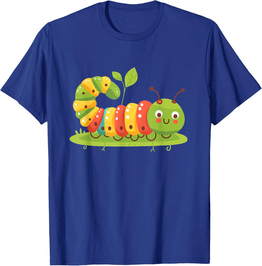 Funny multicolor Caterpillar Costume T-Shirt - T-Shirt | Royal