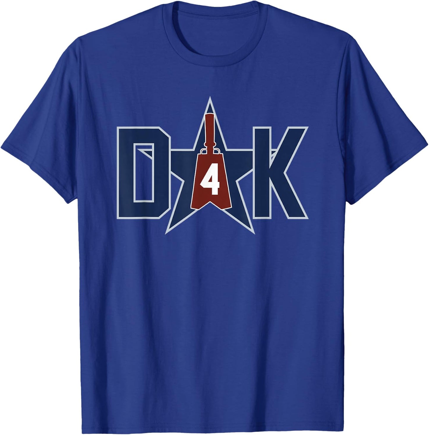 Dak Cowbell Shirt T-Shirt - T-Shirt | Royal