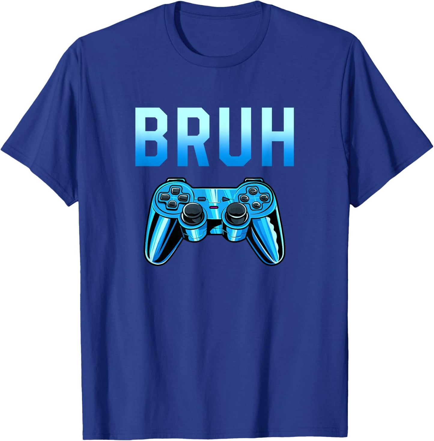 Bruh Meme Gamer Birthday Funny Saying Brother Teens Boys T-Shirt - T-Shirt | Royal
