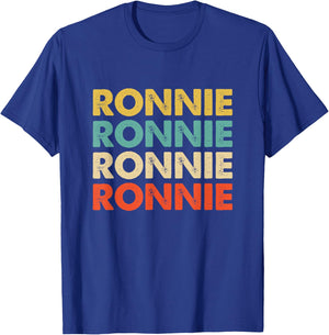 Ronnie Name T-Shirt - T-Shirt | Royal