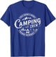 Camping Crew 2025 Matching for Family Camper Kid Girl Boy T-Shirt - T-Shirt | Royal