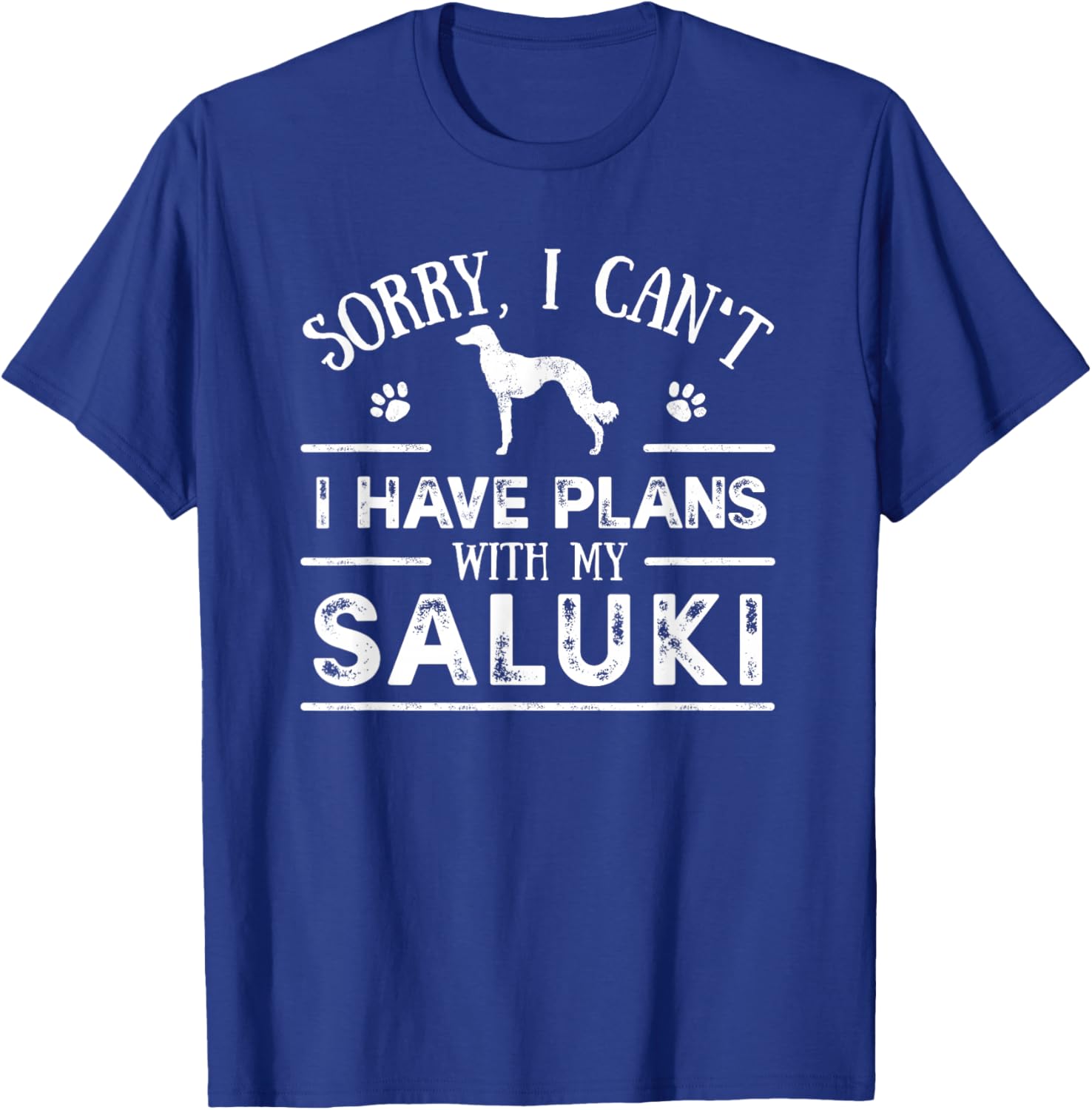 Funny Saluki - Funny Dog Owner Gift Women T-Shirt - T-Shirt | Royal
