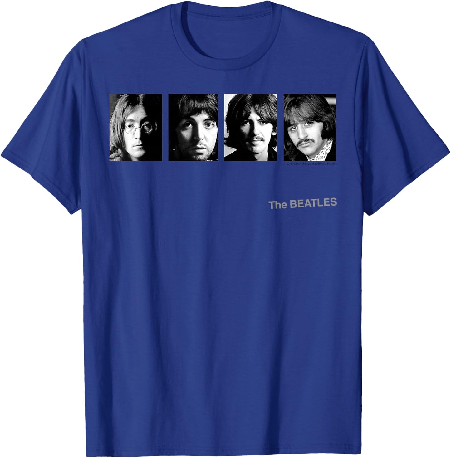 The Beatles Four Faces T-Shirt - T-Shirt | Royal
