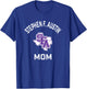Stephen F. Austin State Lumberjacks Arched Mom T-Shirt - T-Shirt | Royal