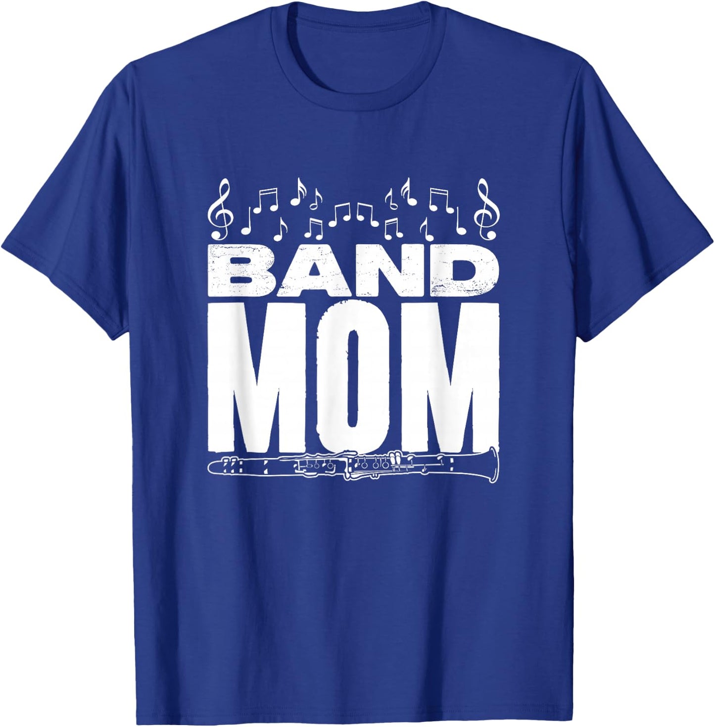 Band Mom Clarinetist Player Marching Band Clarinet T-Shirt - T-Shirt | Royal