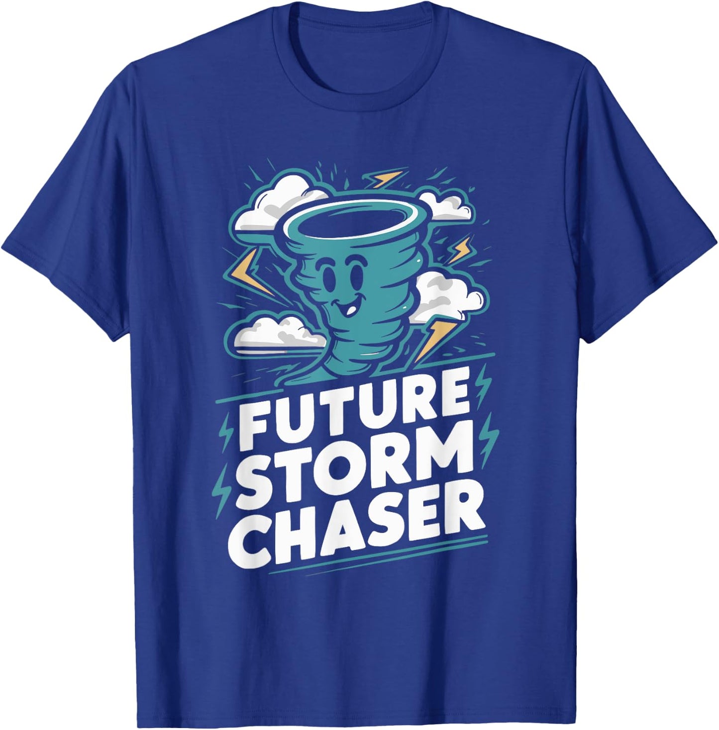 Future Storm Chaser T-Shirt - T-Shirt | Royal