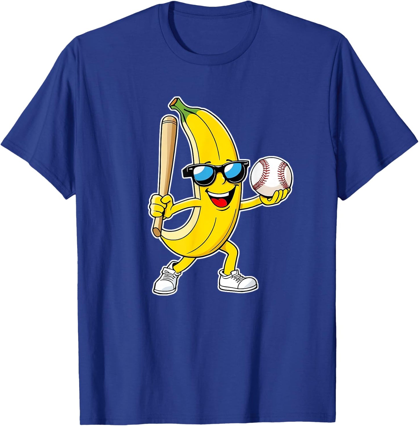 Banana Funny Bananas Men Women Kids Youth T-Shirt - T-Shirt | Royal