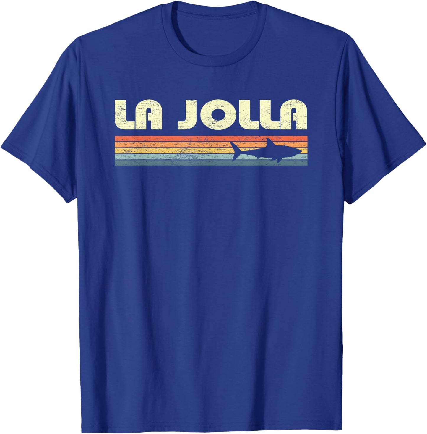 La Jolla California Vintage Shark Souvenir Kids T-Shirt - T-Shirt | Royal