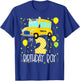 I'm 2 Birthday Boy School Bus Kids 2nd Birthday Party T-Shirt - T-Shirt | Royal