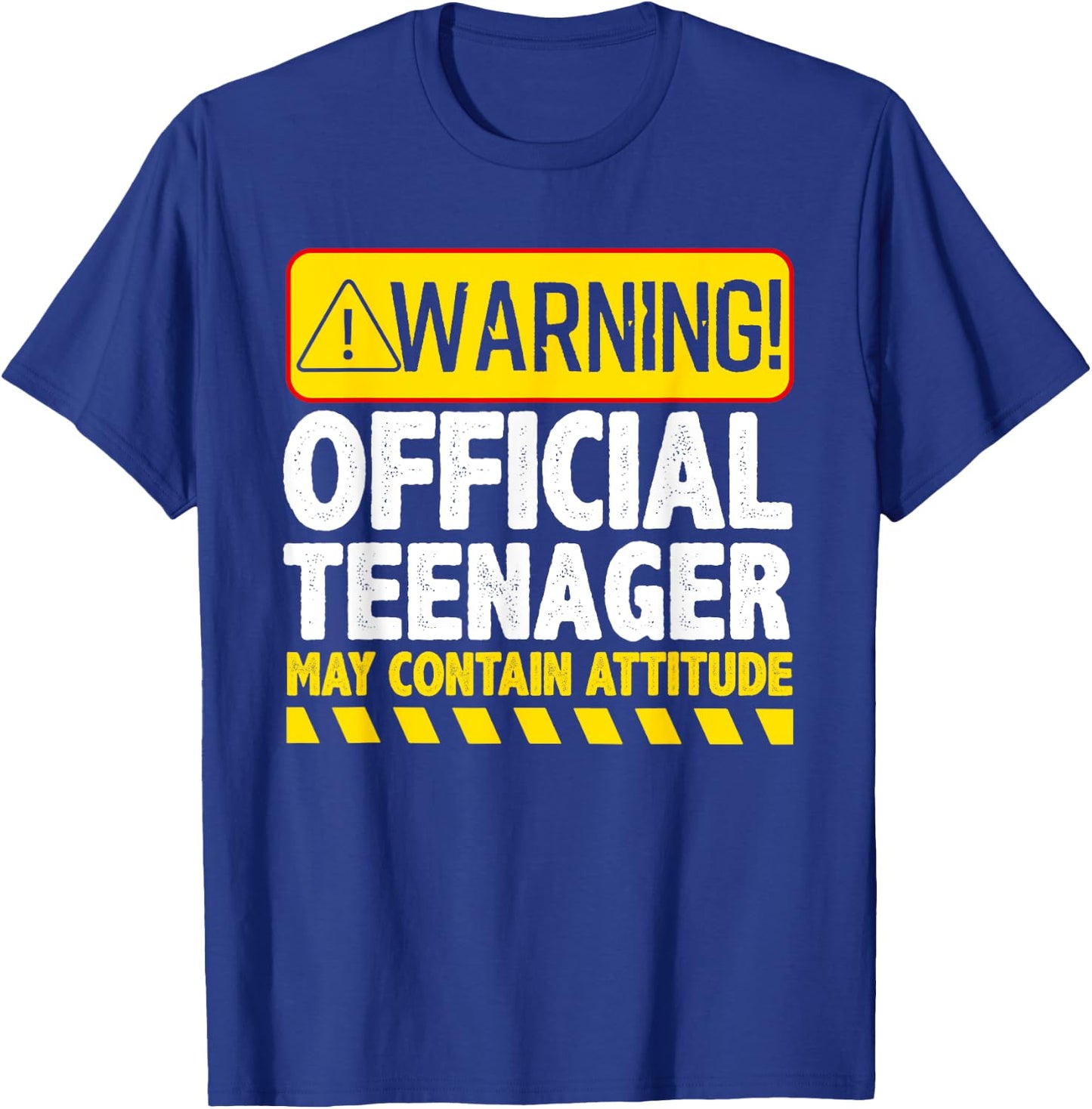 Official Teenager Art For Boys Girls Teen 13 Year Old B-Day T-Shirt - T-Shirt | Royal