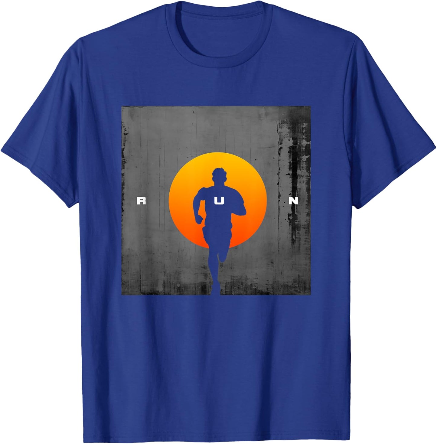BASBO Run Runner Running , Small, Black T-Shirt - T-Shirt | Royal