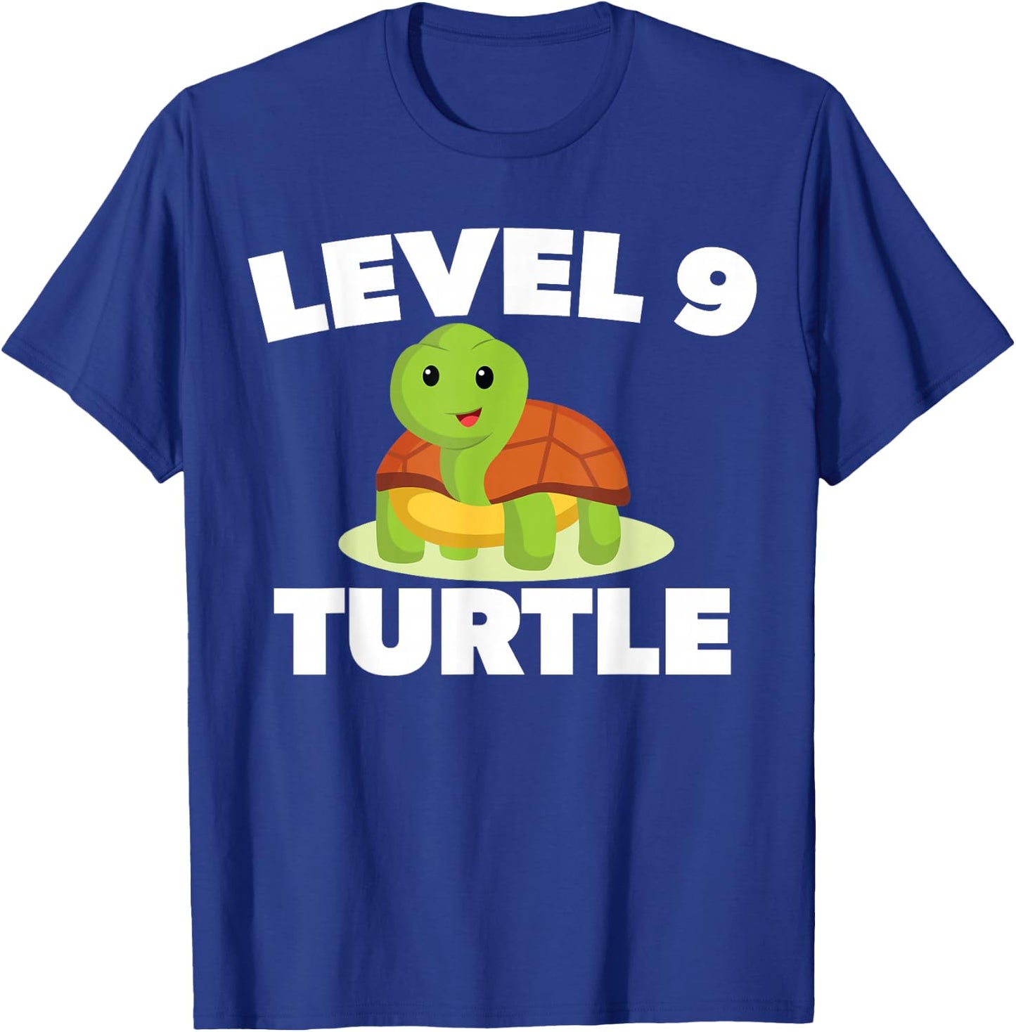 Funny Level 9 Turtle Meme T-Shirt - T-Shirt | Royal