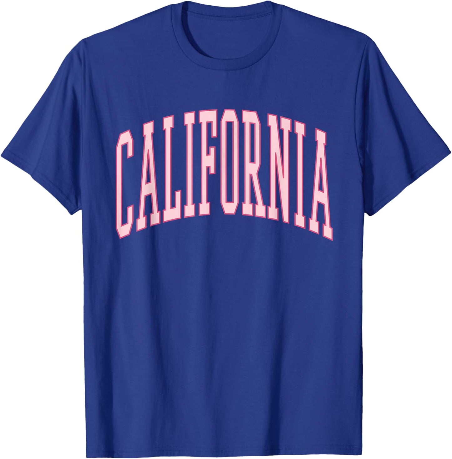 California Cute Preppy Aesthetic Tweens Teen Girls T-Shirt - T-Shirt | Royal