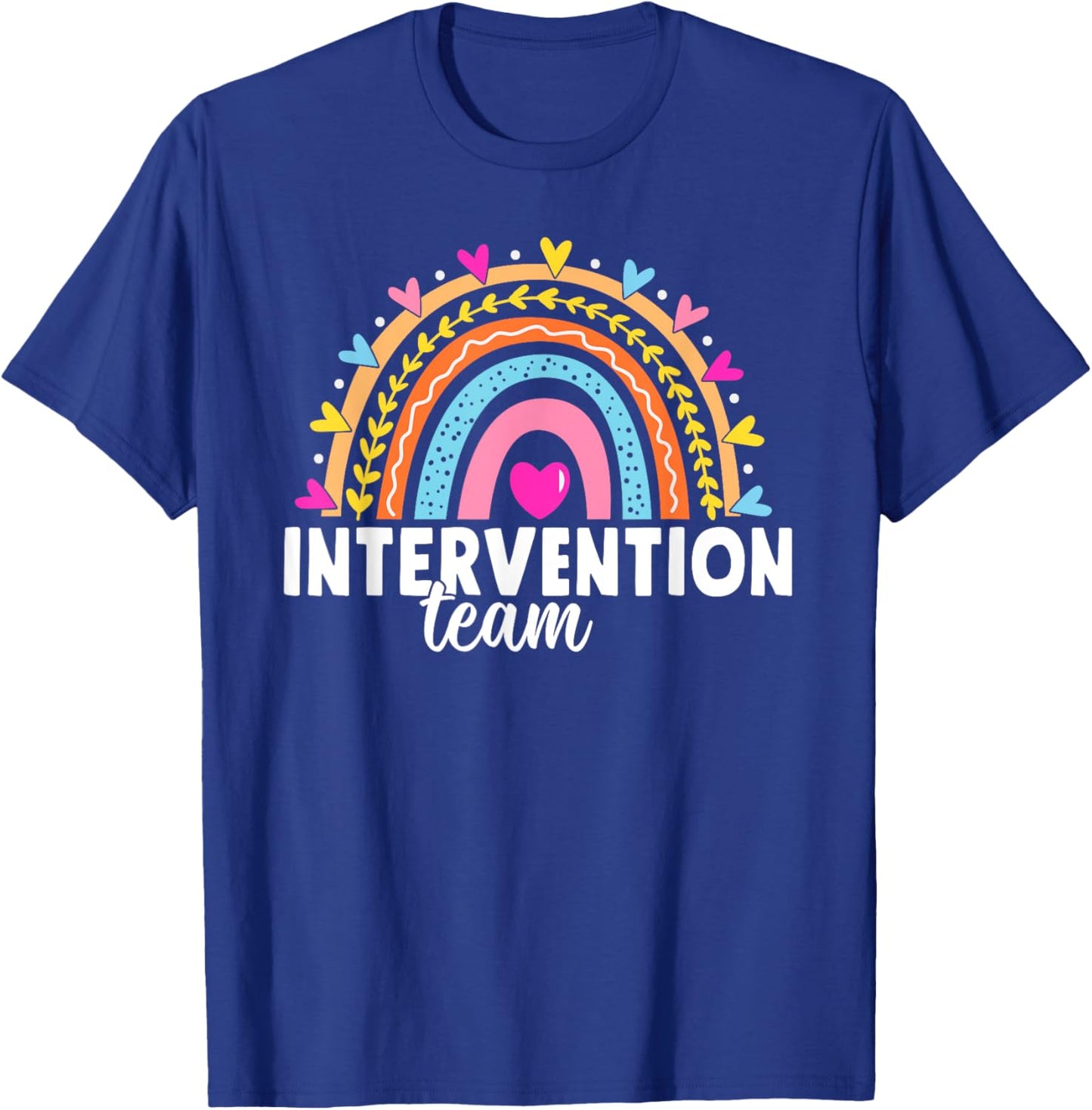 RTI Team Response Intervention Teacher School Squad T-Shirt - T-Shirt | Royal