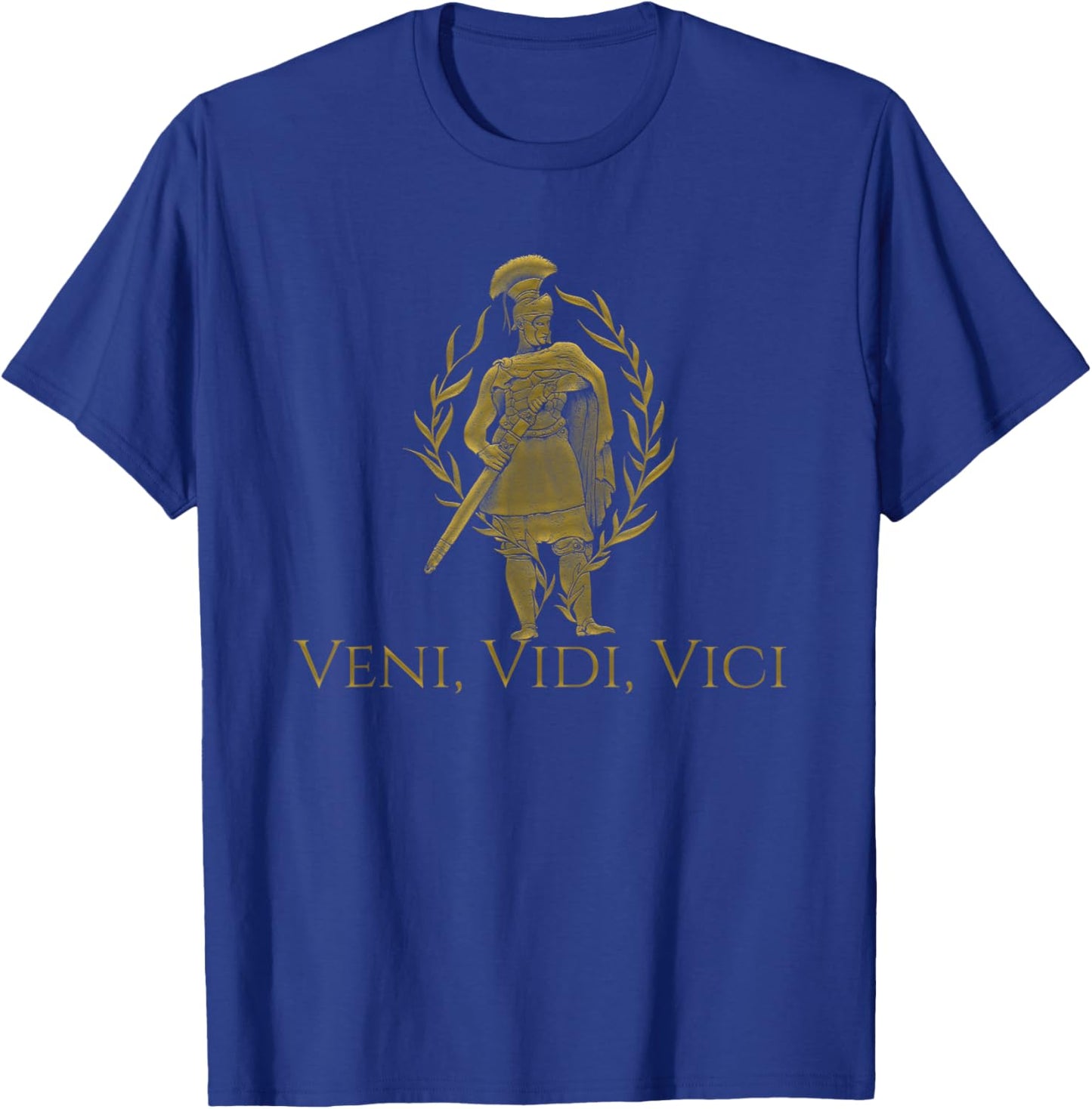 Veni Vidi Vici - Julius Caesar Latin Quote - Ancient Rome T-Shirt - T-Shirt | Royal