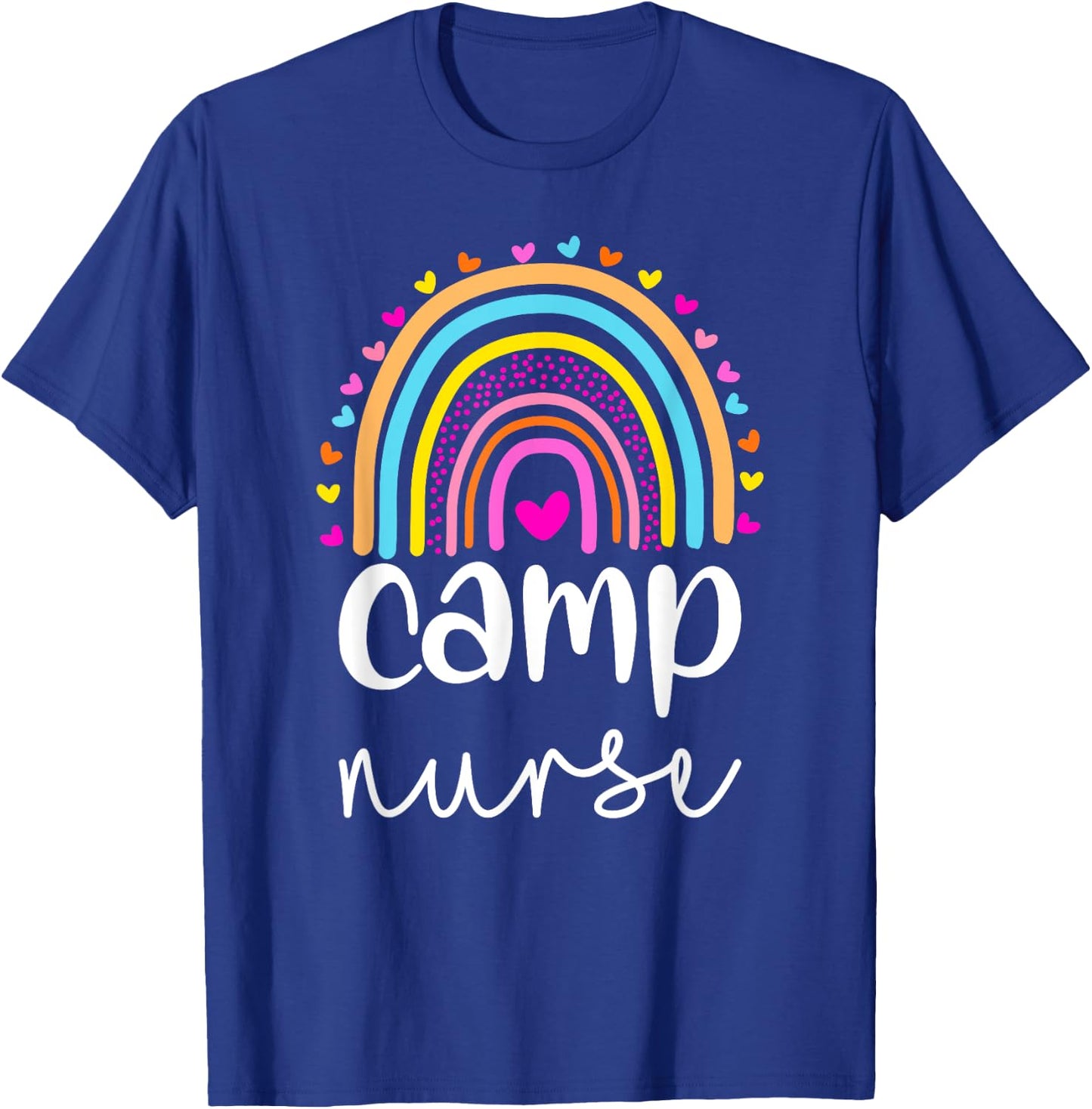 Camp Nurse Camp Nurse Nurses Day T-Shirt - T-Shirt | Royal