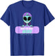 Wish You Were Weird Alien T-Shirt - T-Shirt | Royal