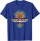 Meditation Is Balancing My Life Men Women Namaste T-Shirt - T-Shirt | Royal
